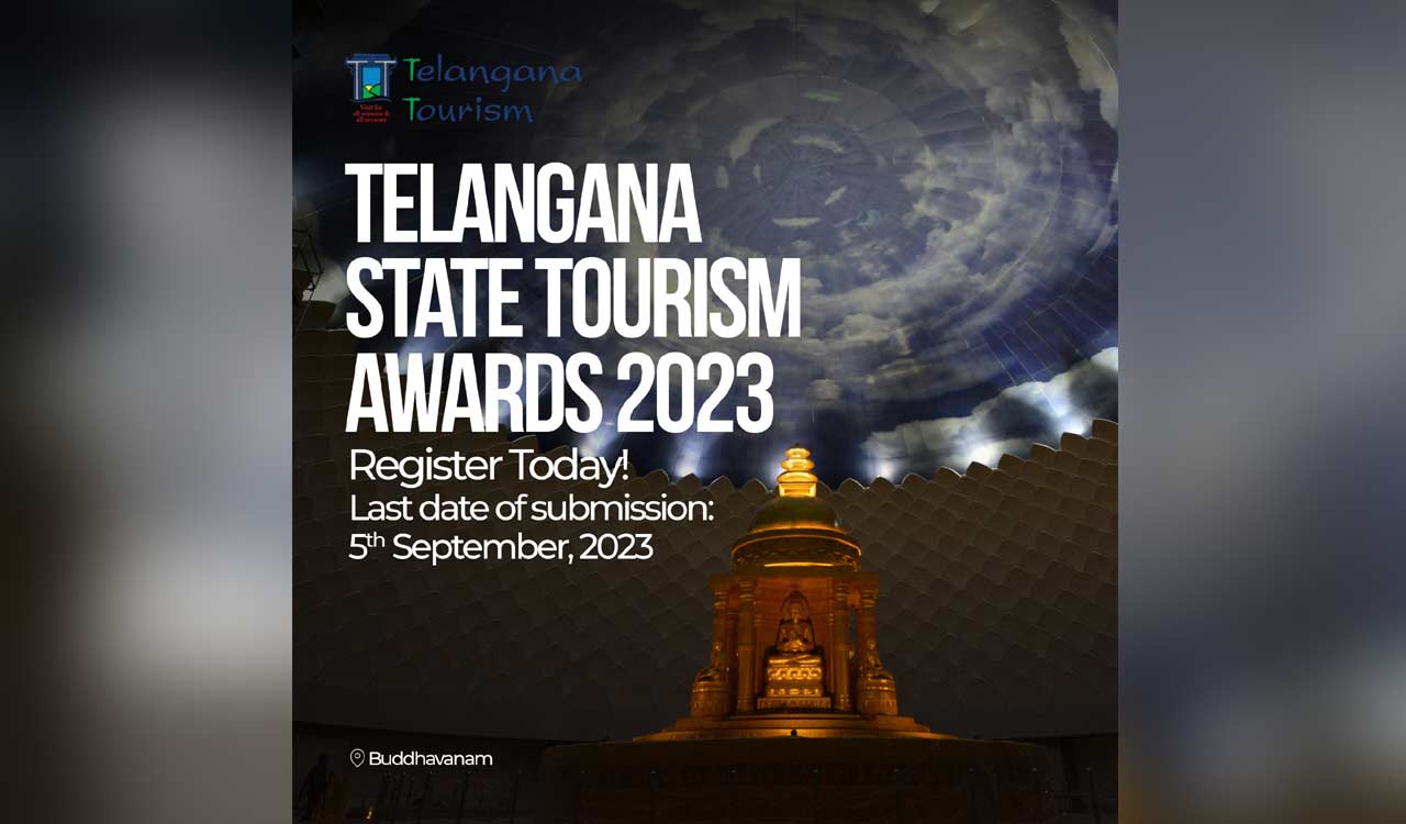 Telangana State Tourism Awards 2023 submission deadline extended