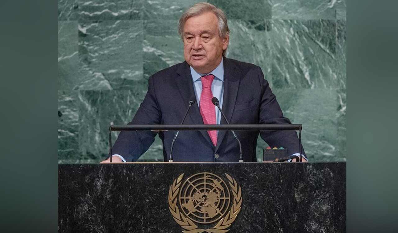 UN Chief Antonio Guterres warns of onset of climate breakdown