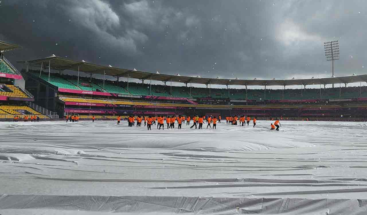 Rain plays spoilsport as India-England world cup warm-up match called off