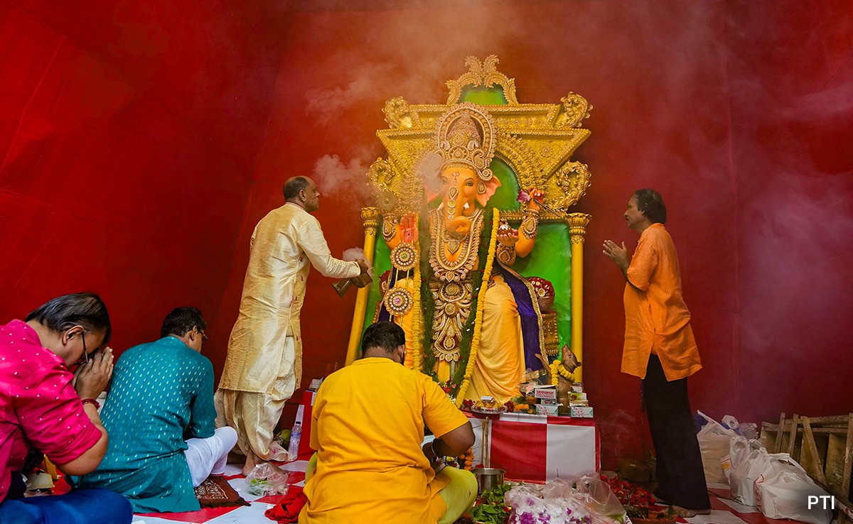 Pics: Ganesh Chaturthi Today, Massive Celebrations Across India