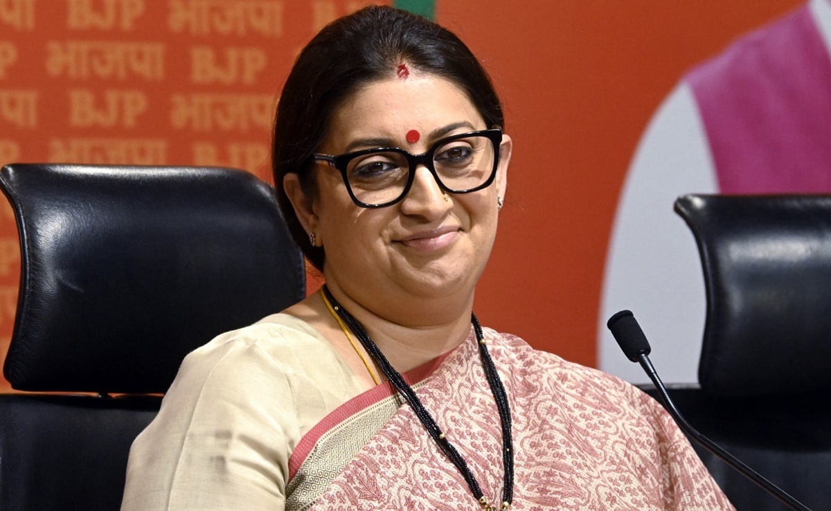 "Foundation Of New India": Smriti Irani On Women's Quota Bill