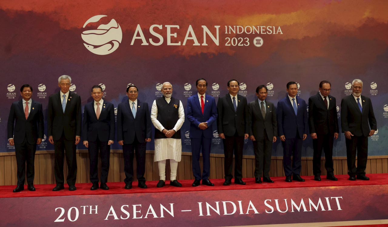 20th ASEAN-India Summit gets underway in Jakarta