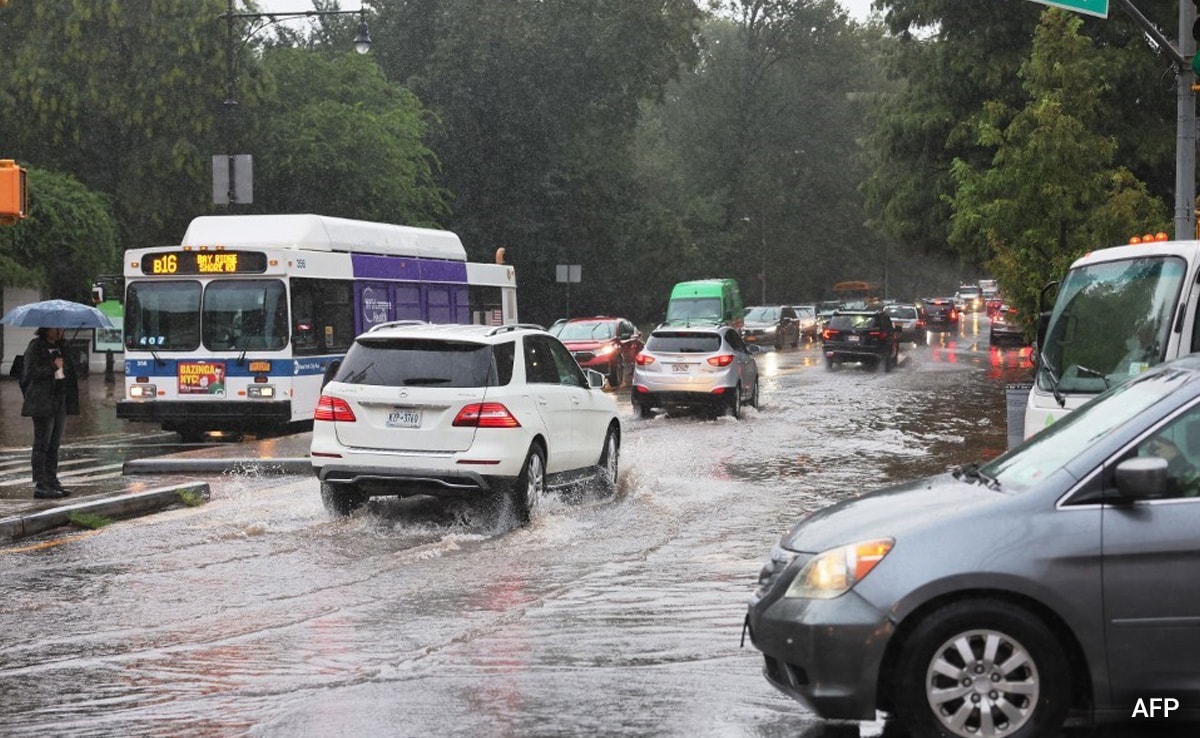 New York Under Water After Heavy Rain; Airports, Subway Partially Hit