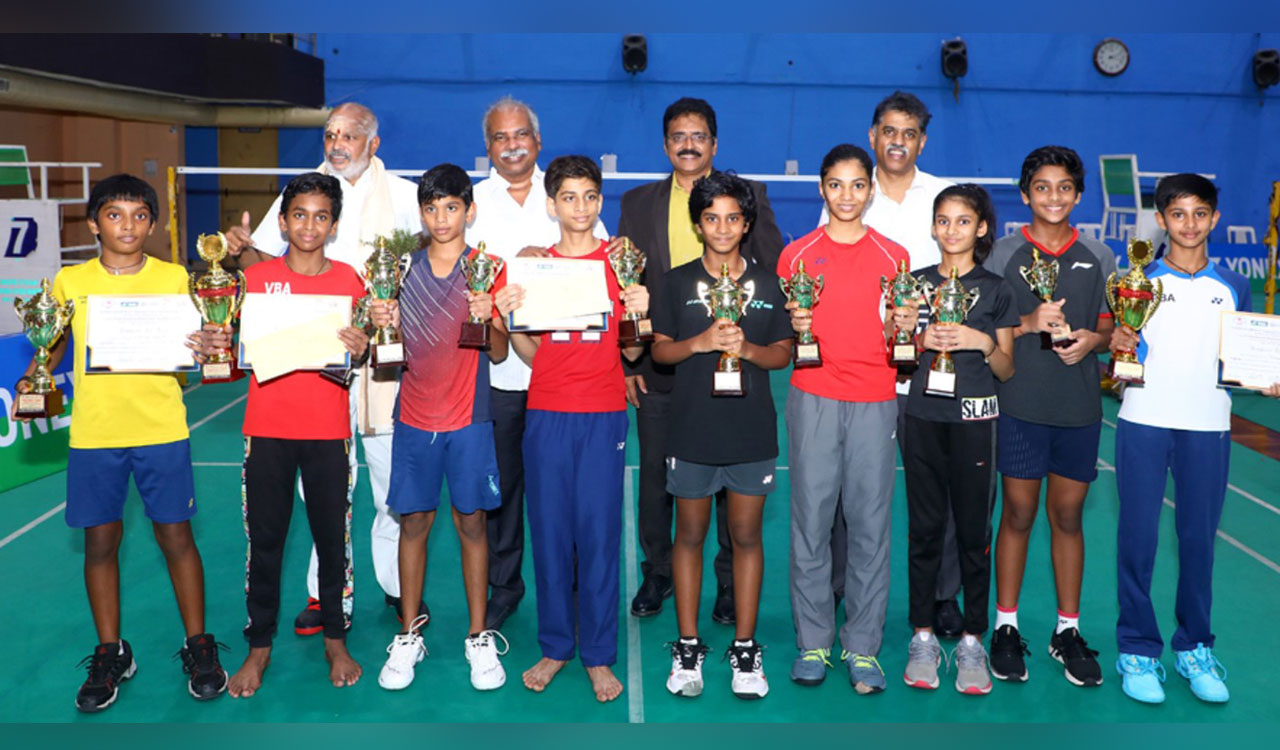 Harshavardhan clinches boy’s singles title at TS Sub-Junior Badminton Championship