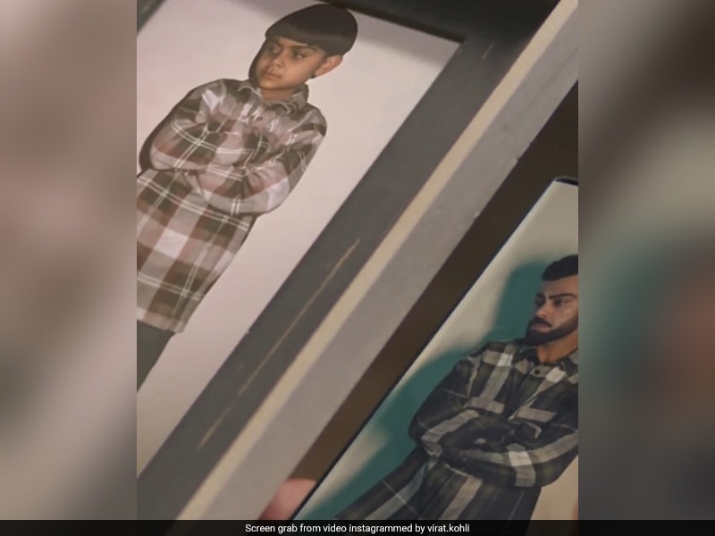 Virat Kohli Recreates His Childhood Pose For Ad Shoot, Picture Goes Viral