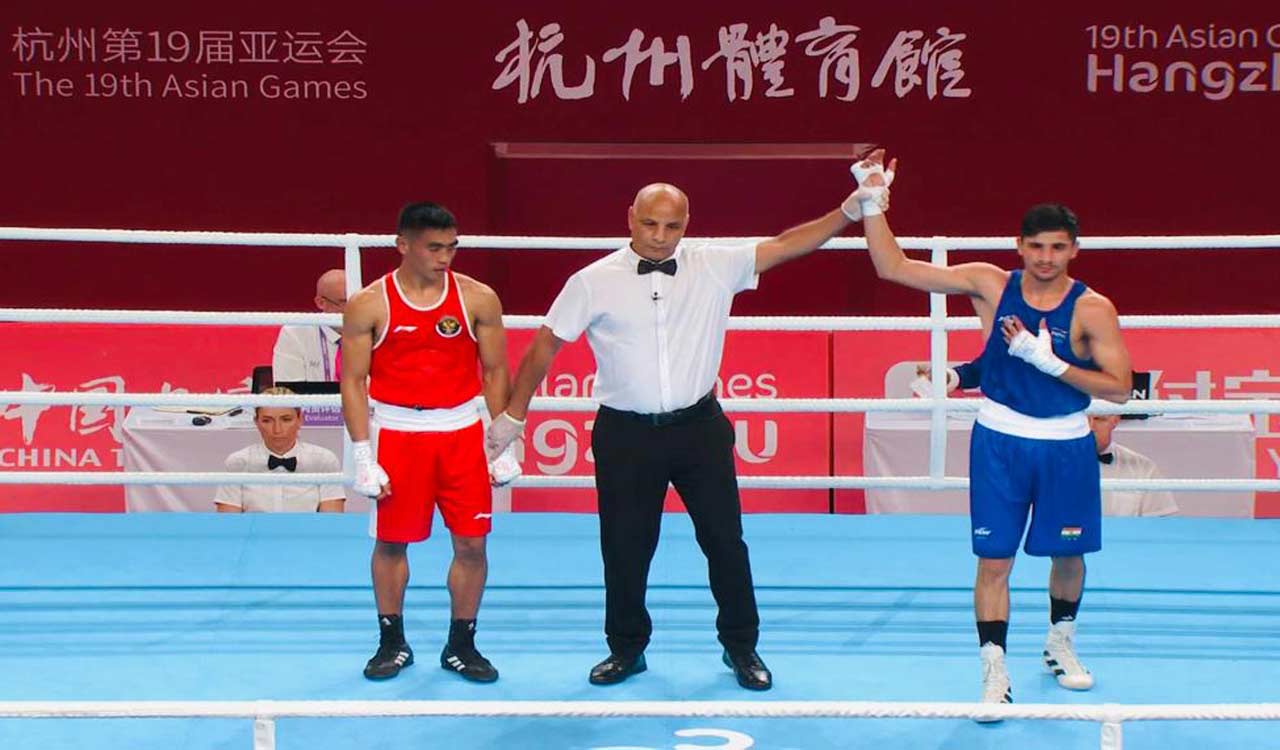 Asian Games: Boxer Sachin sails into men’s 57kg pre-quarters