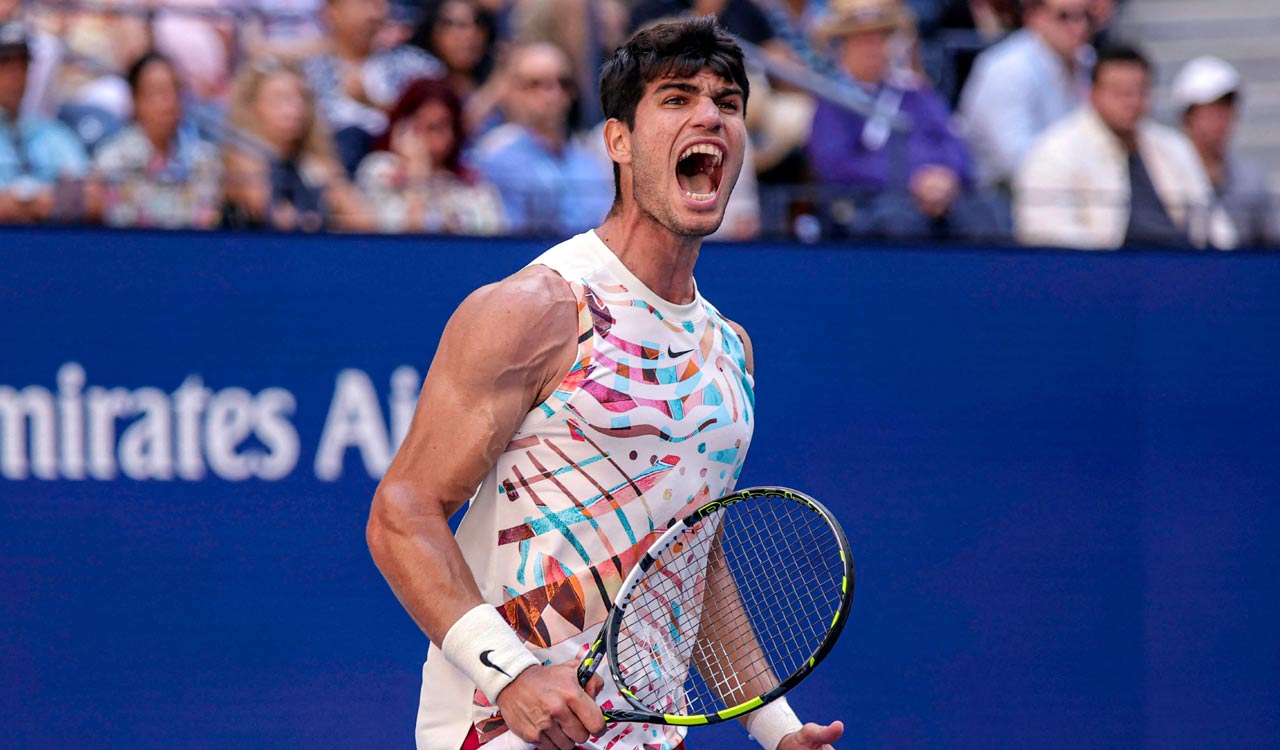 US Open: Carlos Alcaraz beats Dan Evans, enters last 16