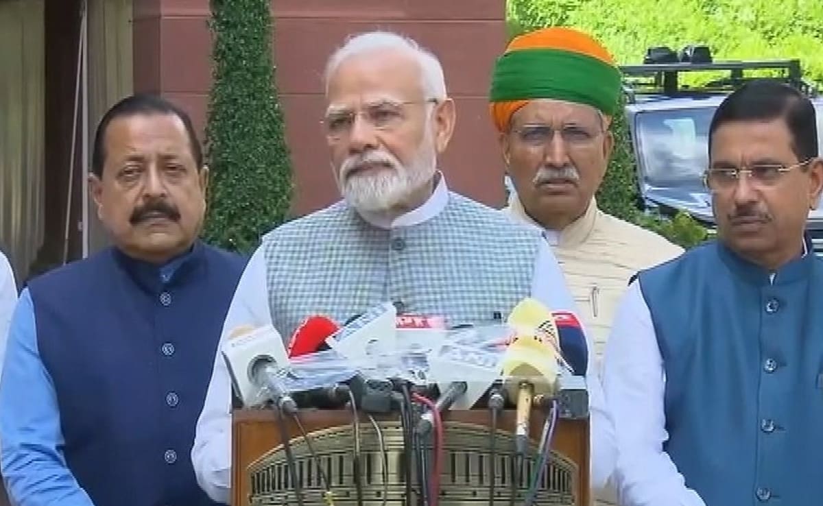 "Small In Duration, Big On Occasion": PM On Special Parliament Session