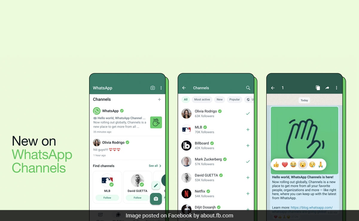 WhatsApp Rolls Out Telegram-Like Channels Feature In India