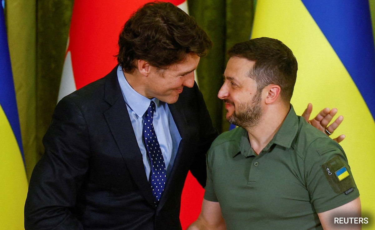 Ukraine's Zelensky To Meet Justin Trudeau, Address Canadian Parliament