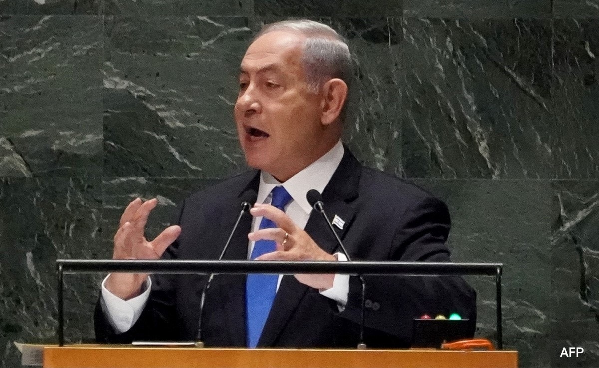 Iran Must Face "Credible" Threat Of Force, Israel's Netanyahu tells UN