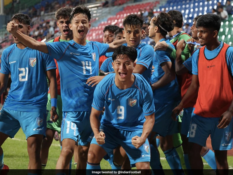 India Top Group To Storm Into SAFF U-19 Semi-finals