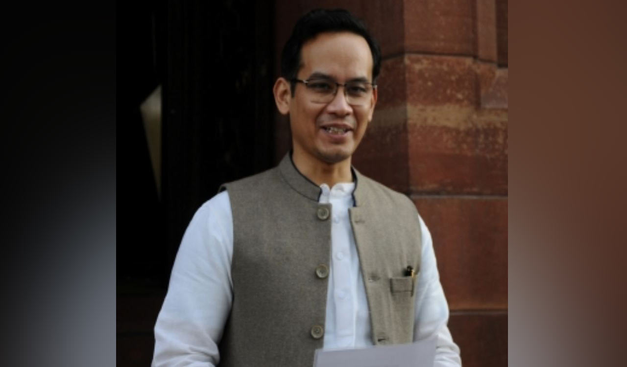 Congress leader Gaurav Gogoi writes to Centre over Assam CM’s wife’s project