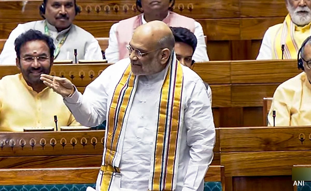 "Can Men Not Speak Up For Women": Amit Shah's Dig At Congress Leader