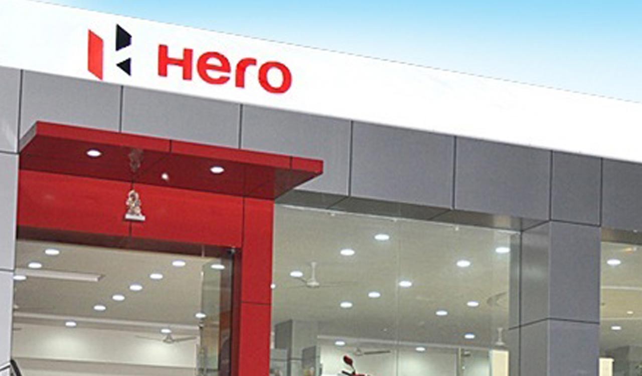 Hero MotoCorp shares drop 3%, market value down Rs 2,007 Cr-Telangana Today