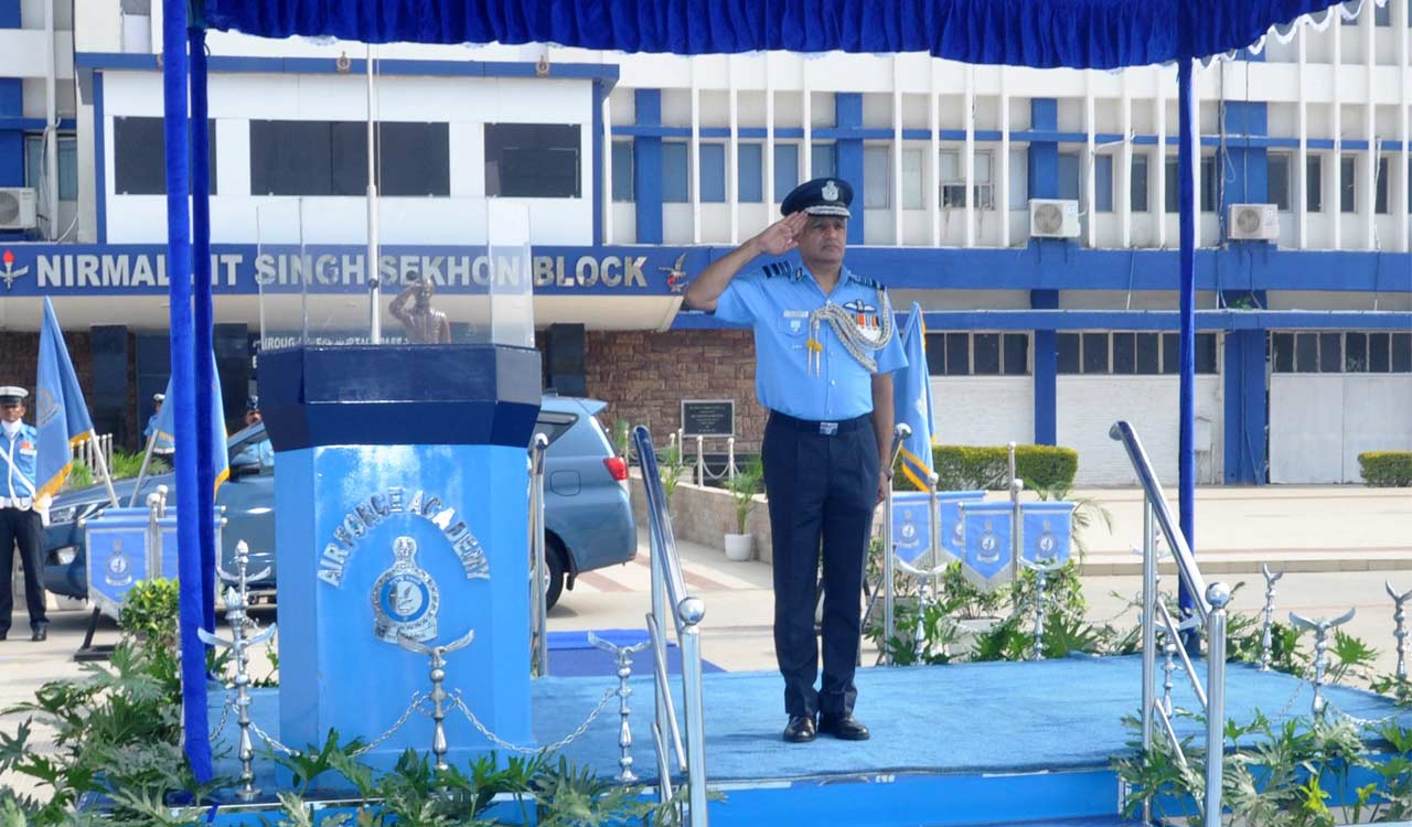 Hyderabad: Air Marshal S Shrinivas takes over as Commandant Air Force Academy