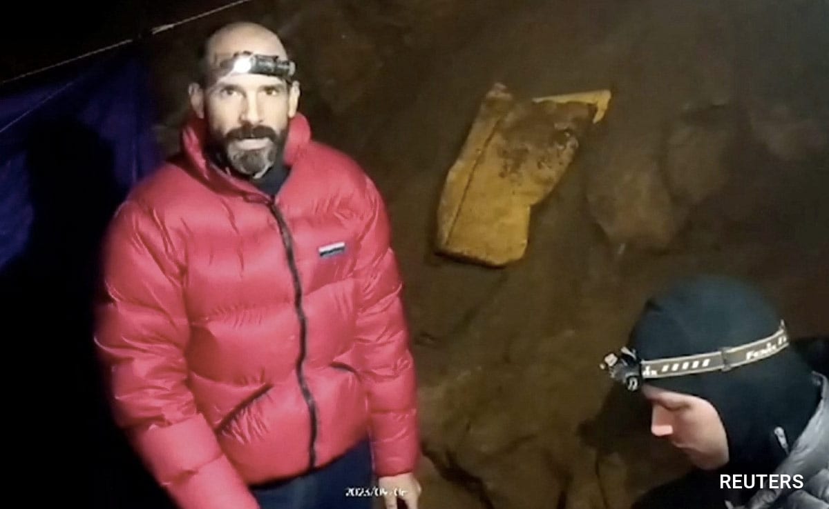 Ailing US Explorer Rescued After Nine Days In Turkish Cave