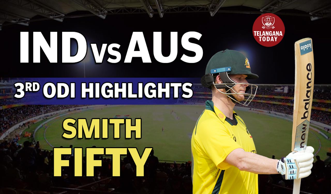 India vs Australia 3rd ODI Highlights: Steven Smith Hits Half Century