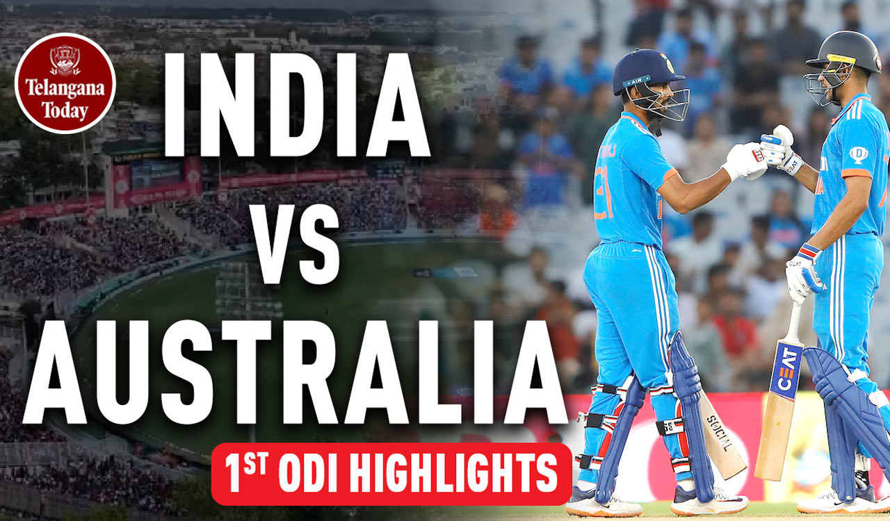 India vs Australia 1st ODI Highlights: Gill And Ruturaj Give A Solid Opening To The Chase