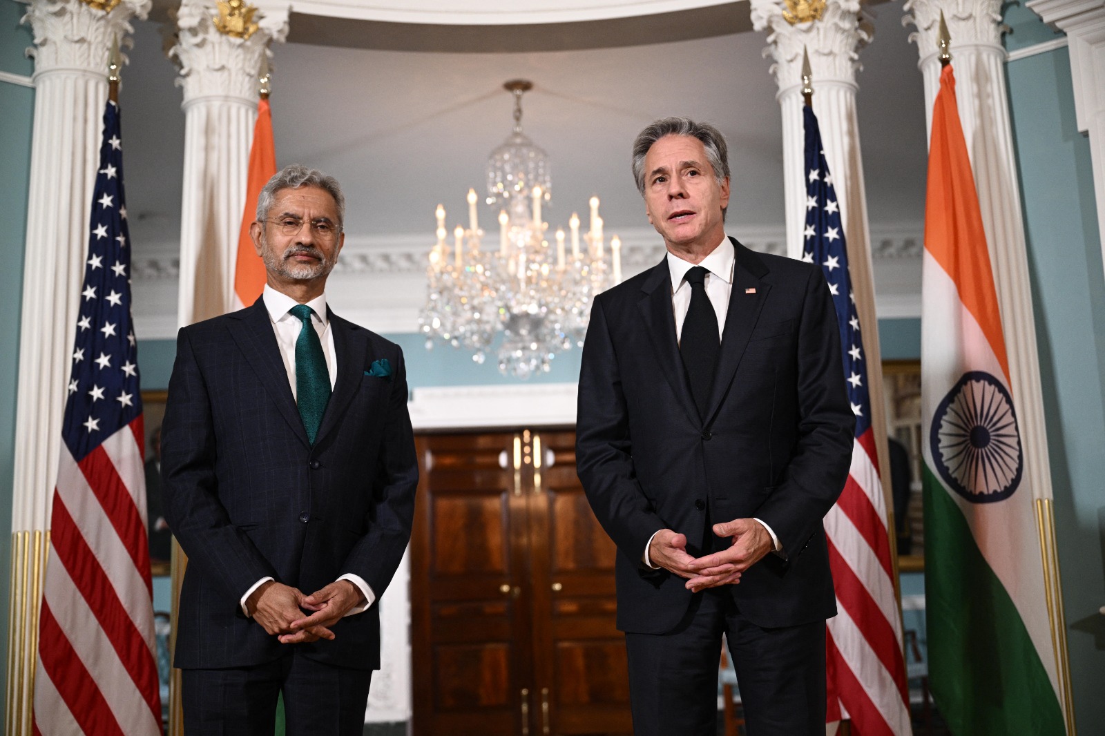 S Jaishankar, US Secretary Of State Hold Talks Amid India-Canada Row