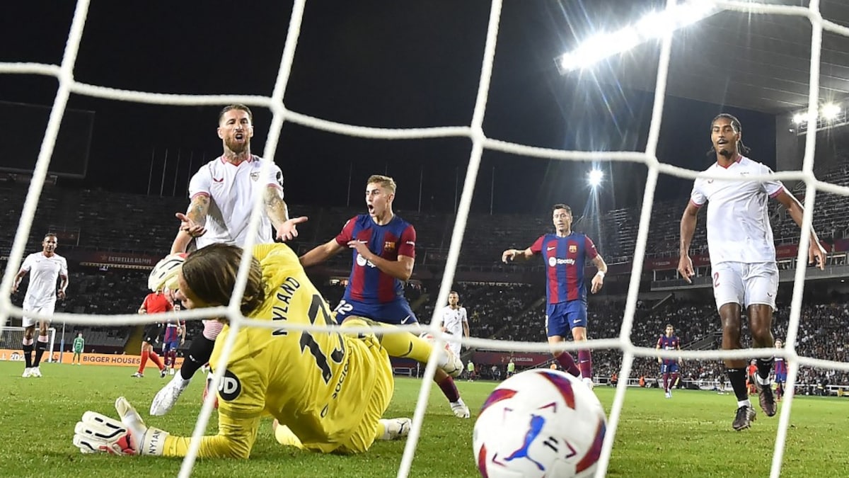 'Unlucky' Sergio Ramos Own Goal Helps Barcelona beat Sevilla