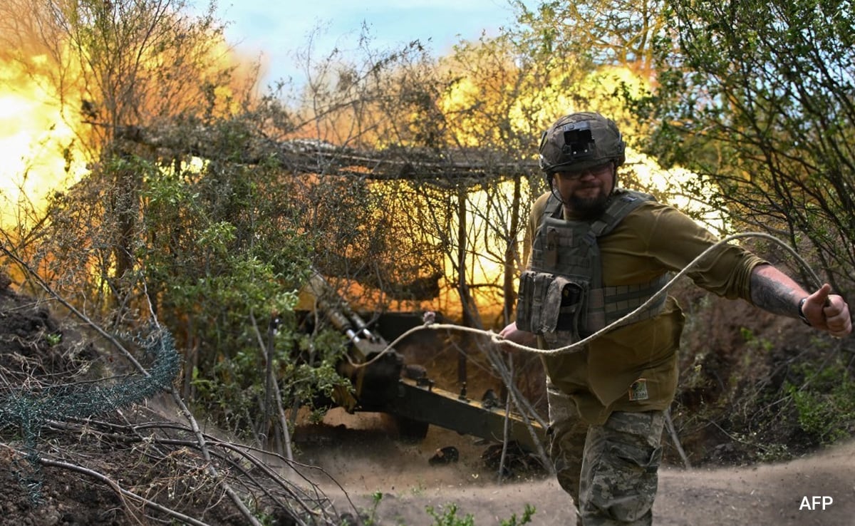 "Cleared Of Russians": Ukraine Claims Control Of Key Town On Eastern Front