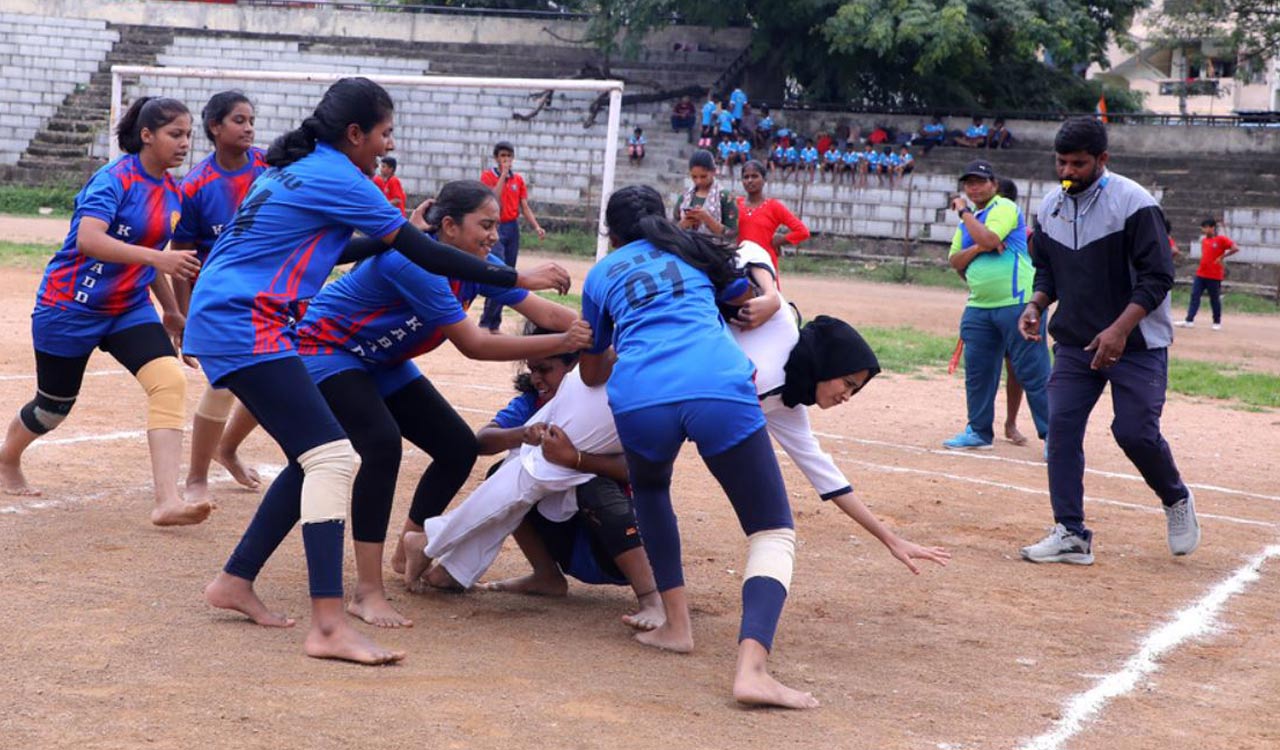 Kabbadi: Candor Shrine down Global High School at Inter-School Sports Championship