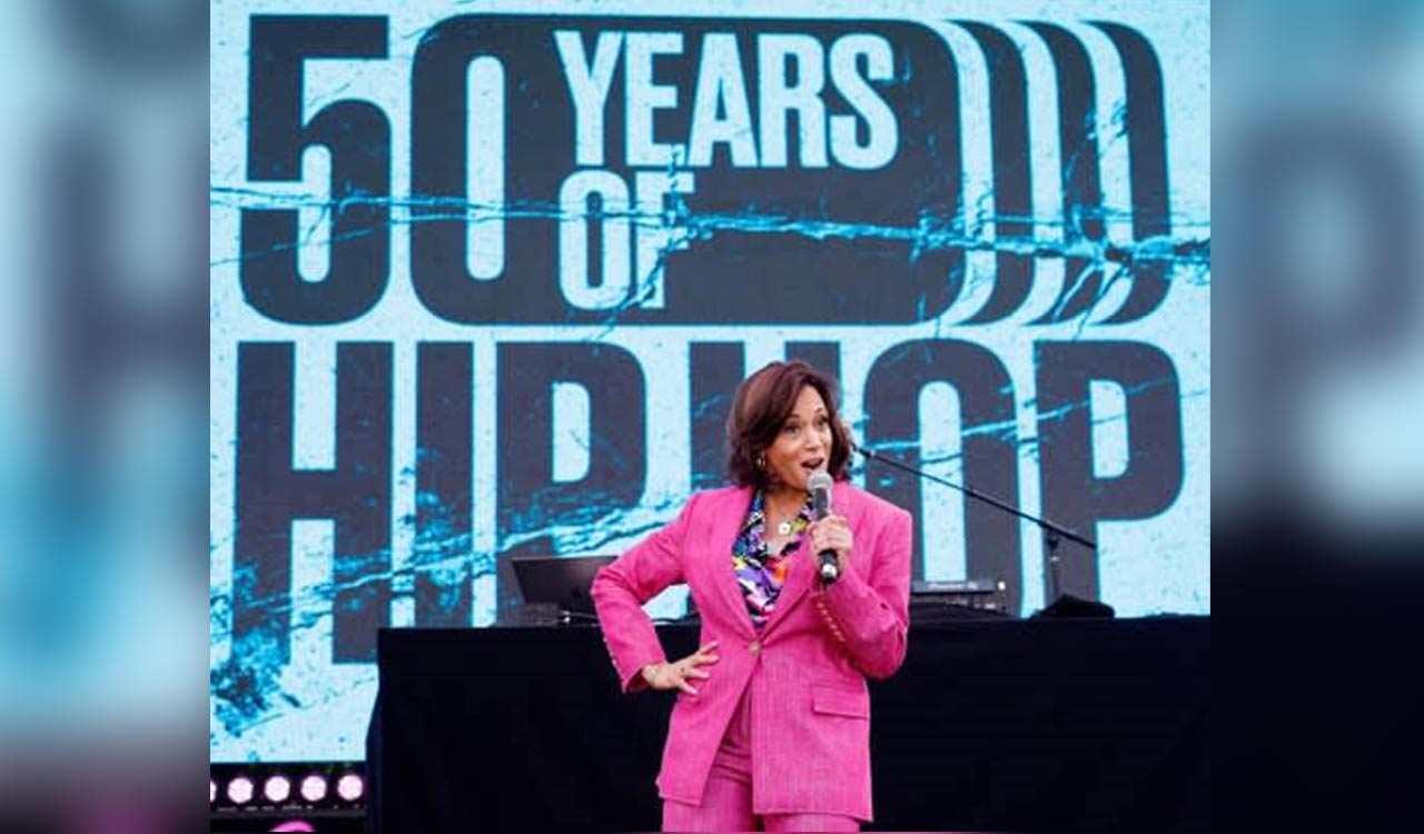 Kamala Harris calls hip-hop ‘ultimate American art form’