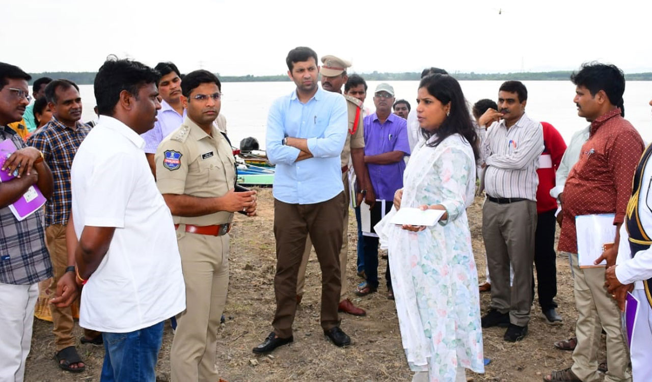 Kothagudem Collector directs officials to make arrangements for Ganesh immersion in Godavari