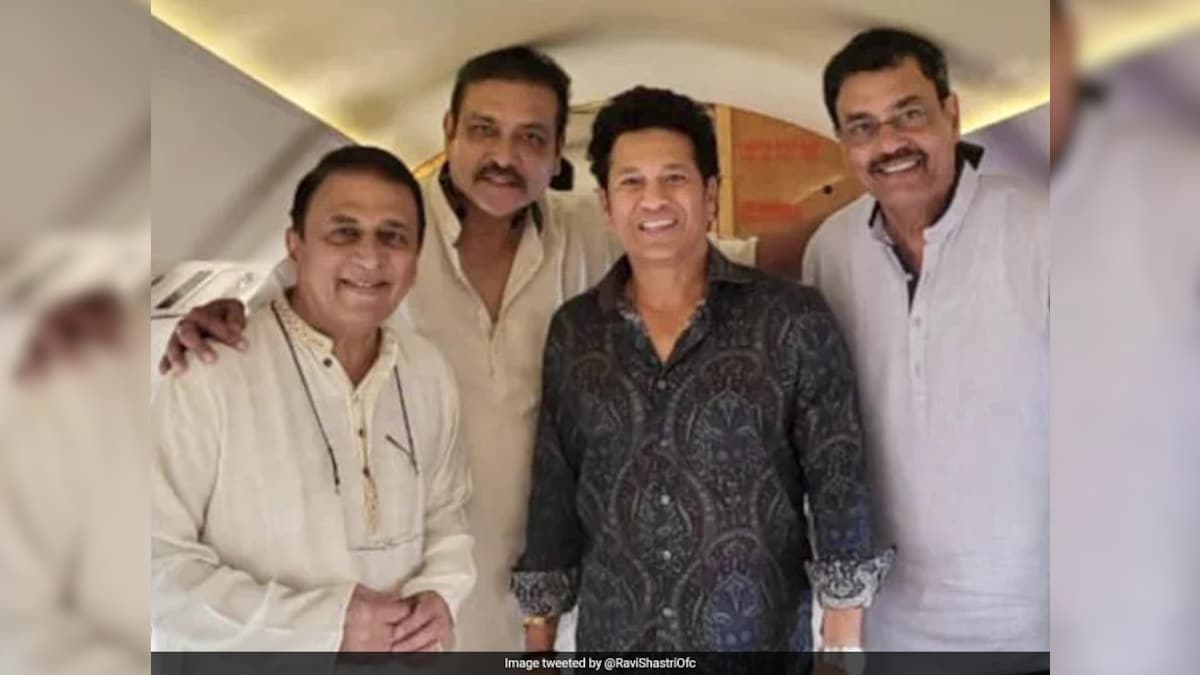 Tendulkar, Shastri, Gavaskar Off To Varanasi Stadium Foundation Ceremony