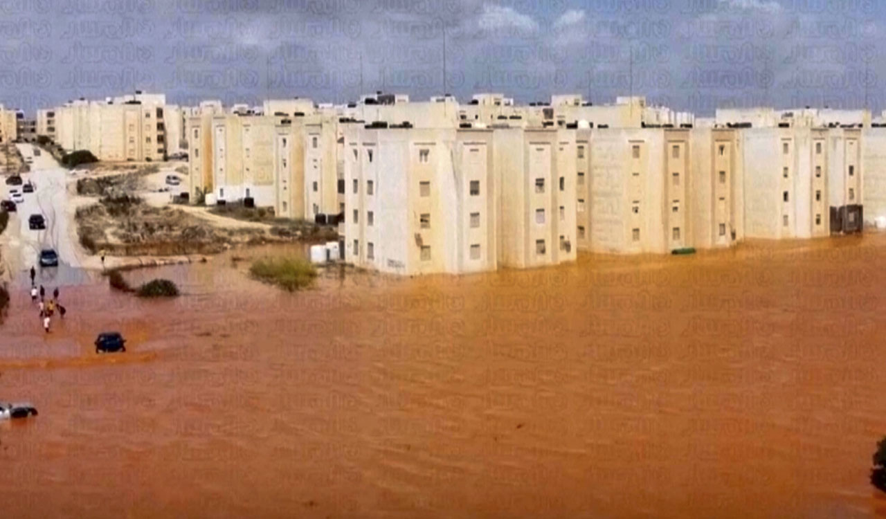 Libyan city buries 700 people killed in devastating floods;10,000 reported missing