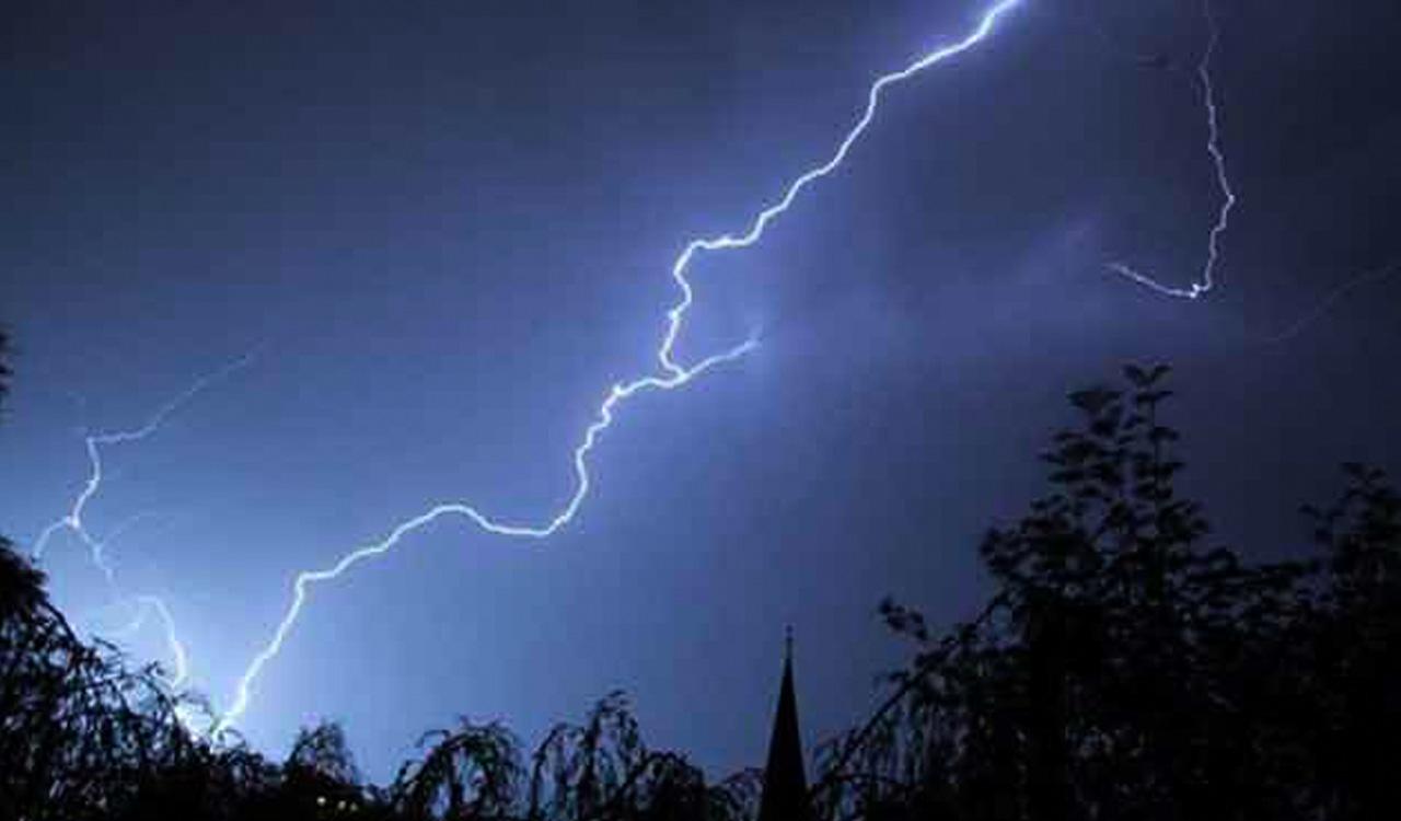 Telangana: Lightning claims two lives in separate incidents