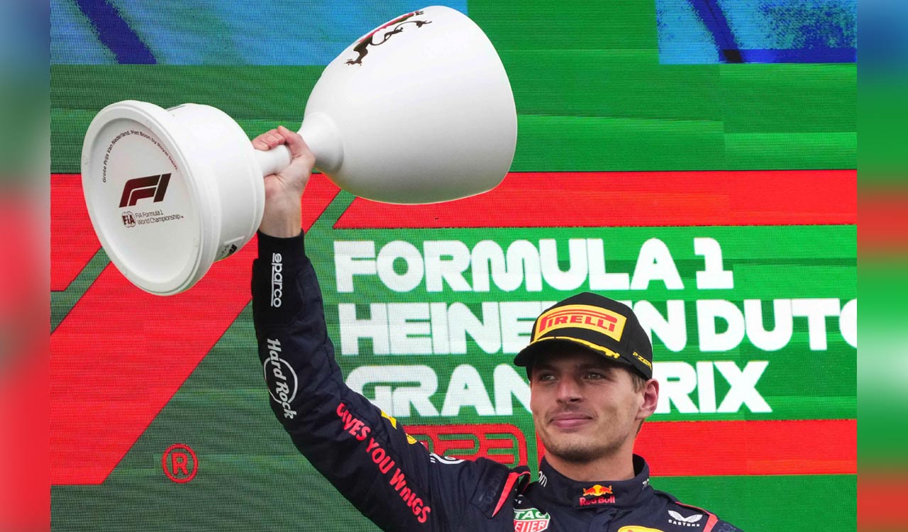 Max Verstappen wins rain-marred Dutch Grand Prix, equals Vettel’s F1 record with 9th straight victory