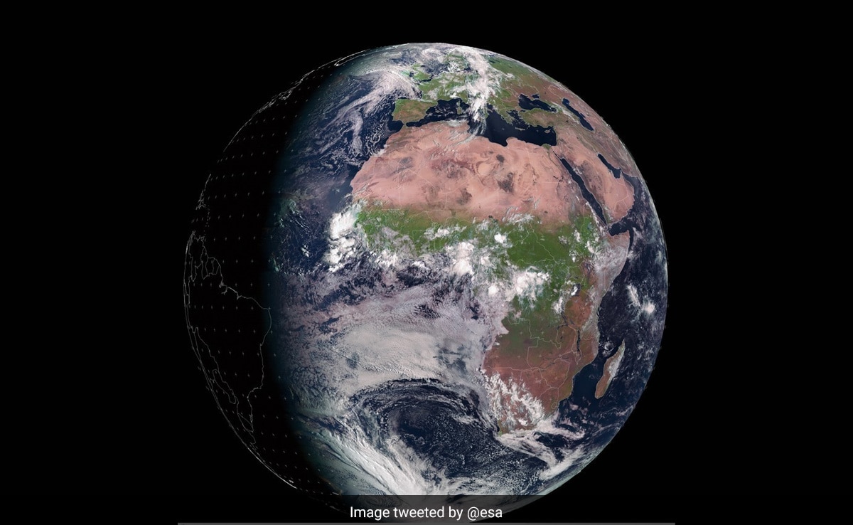 Earth's Pic Of Day And Night Split In Half Released By European Space Agency