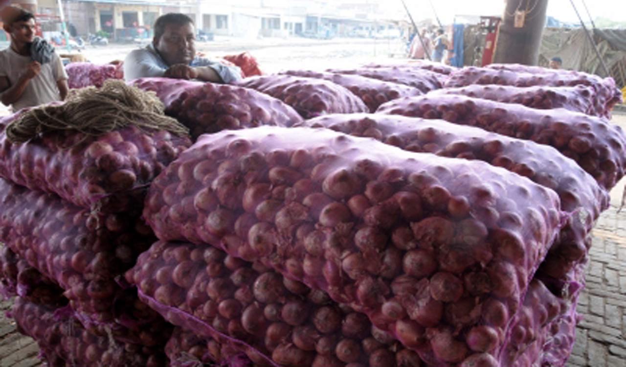 Govt imposes 40 per cent export duty on onion to improve local supplies-Telangana Today