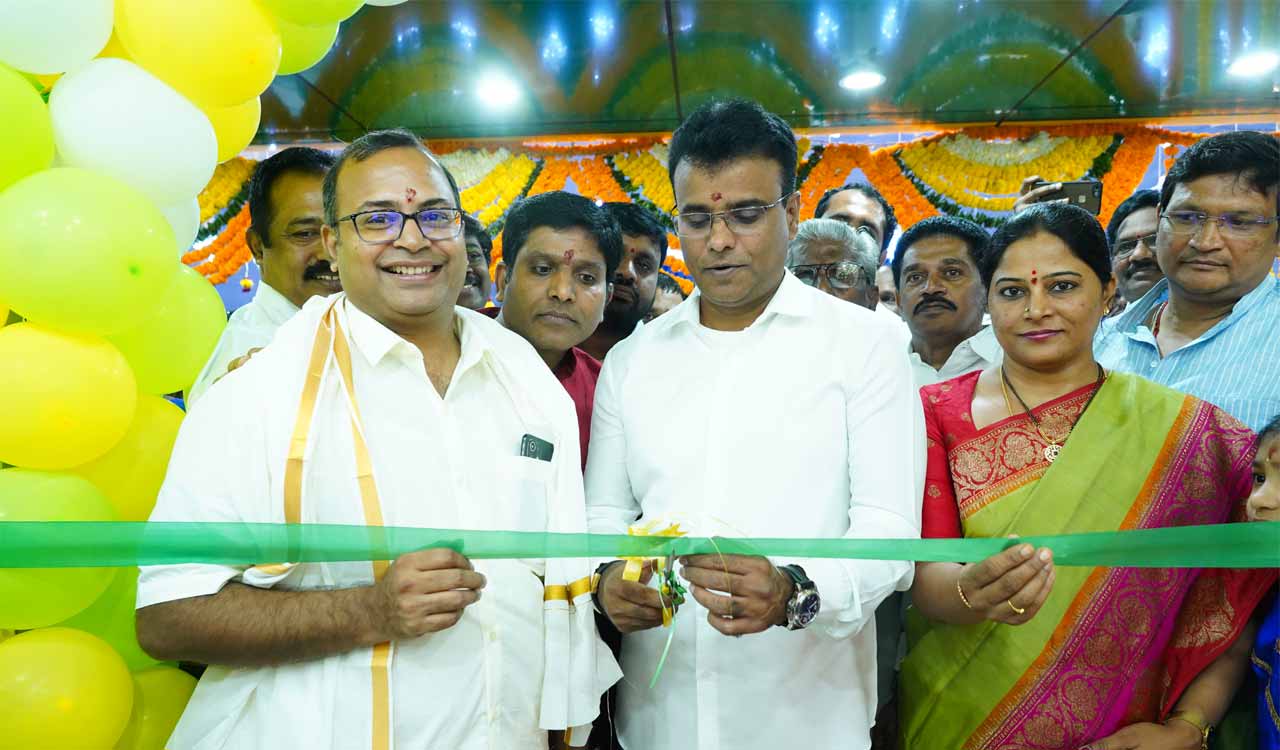 Ramraj Cottons opens new outlet at Pragathi Nagar