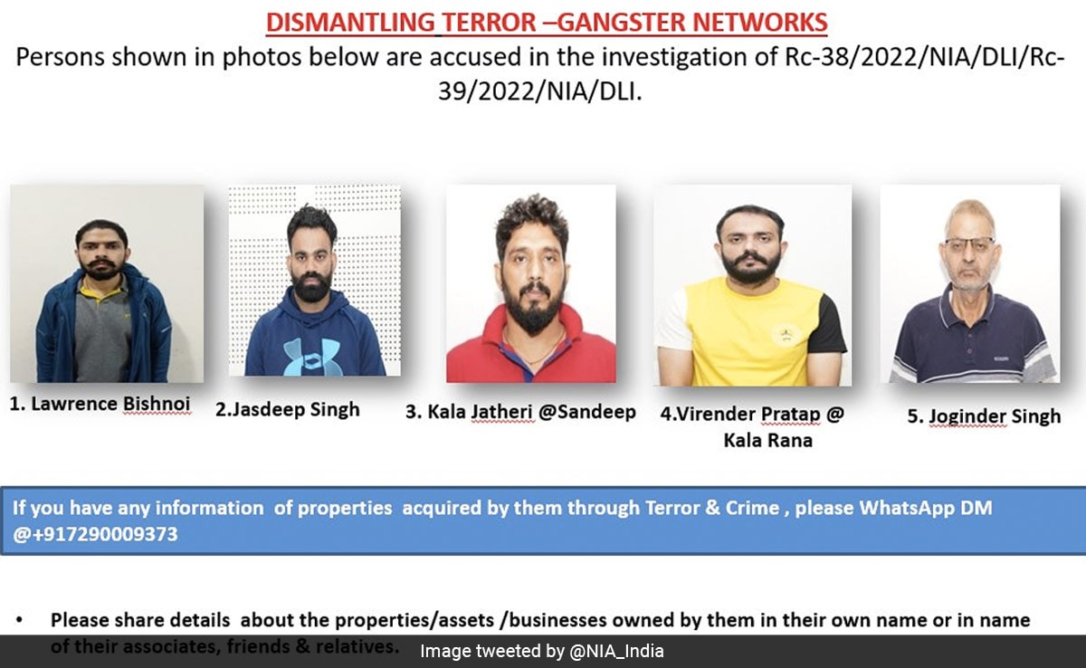 Anti-Terror Agency Shares Details Of Gangsters With Links To Canada