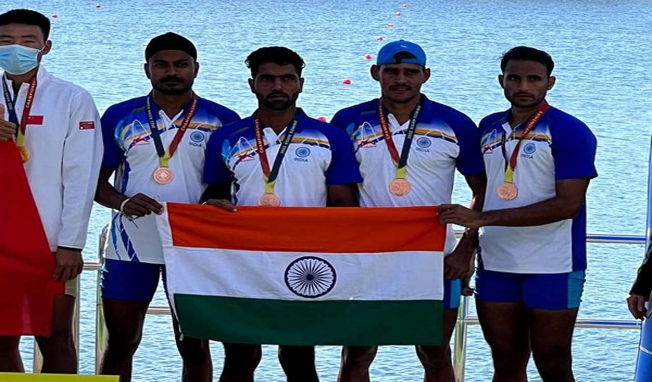 Asian Games: India win bronze in men’s four rowing, Balraj bags 4th spot in men’s single sculls