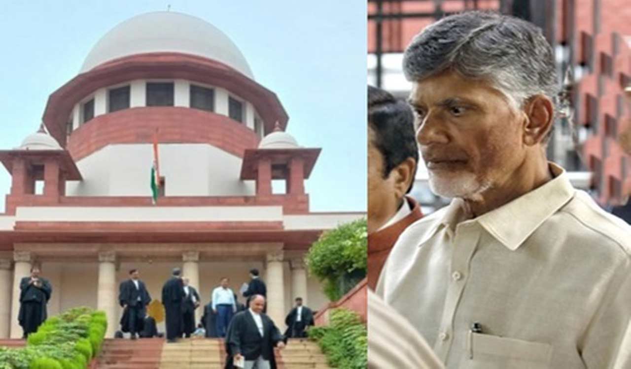 ‘Come tomorrow’, says SC on urgent mentioning of Chandrababu Naidu’s plea against FIR