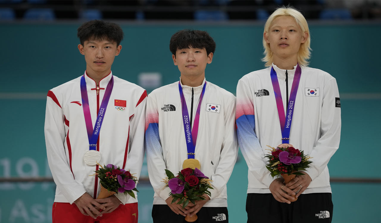 Asian Games: Anand, Siddhant finish 6th, 7th in men’s speed skating 10000m final