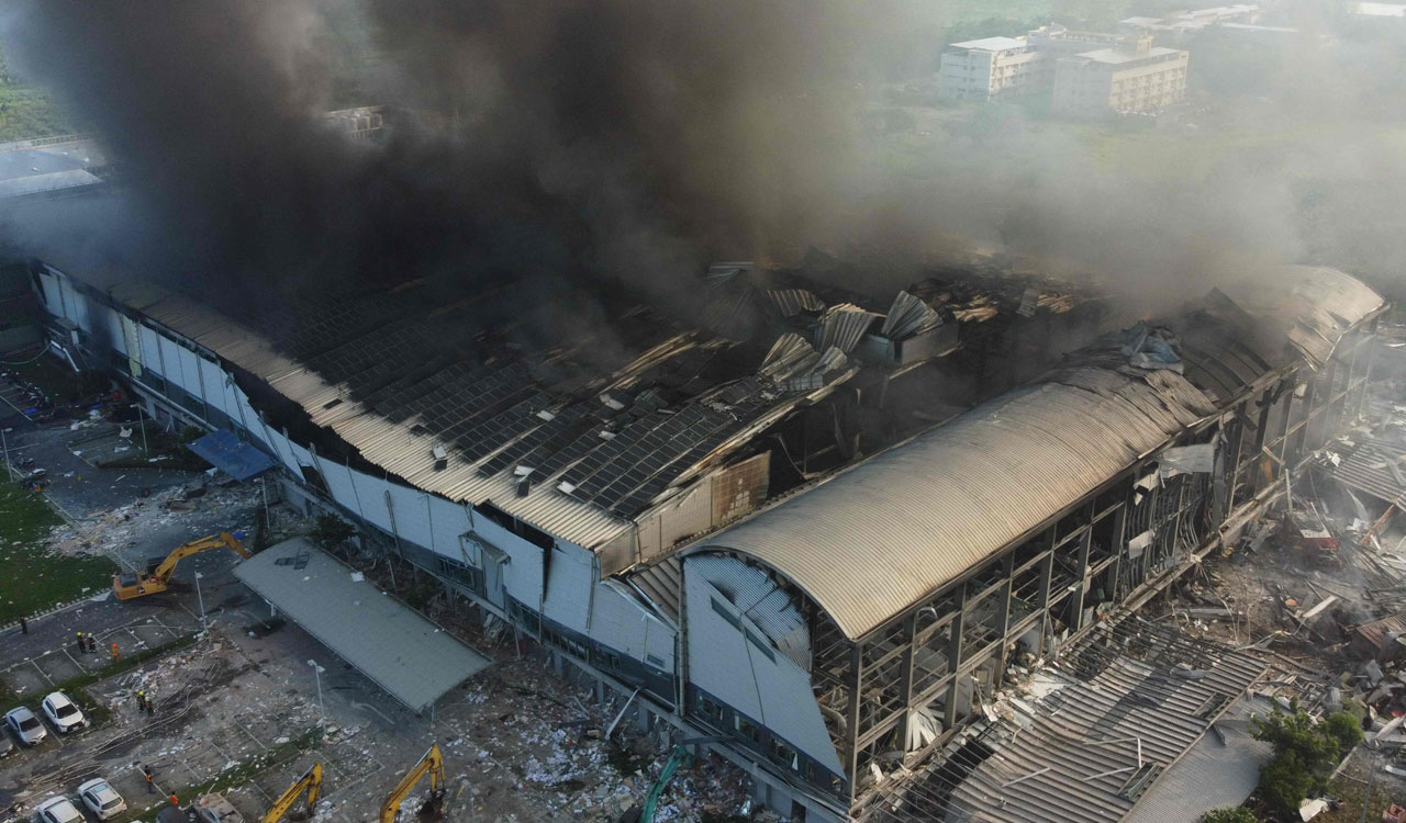 Death toll in Taiwanese golf ball factory fire rises to 10