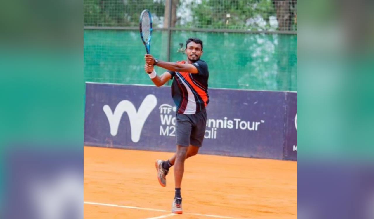 Sai Karteek pair enters semis at World Tour Tennis 25k ITF Futures