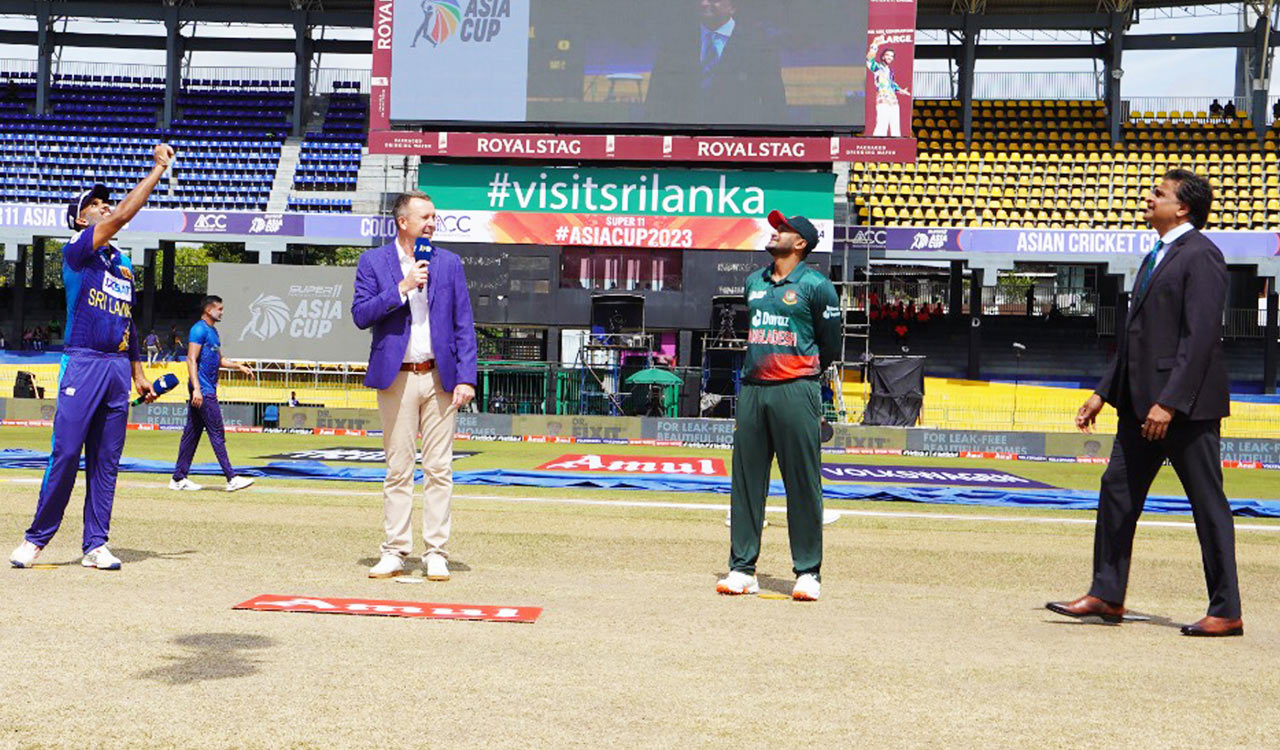 Asia Cup 2023: Bangladesh opt to bowl first against Sri Lanka