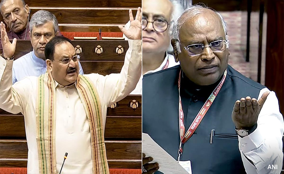 On Women's Quota Bill, M Kharge's 'Kaal Kare So Aaj Kar' Jab At JP Nadda