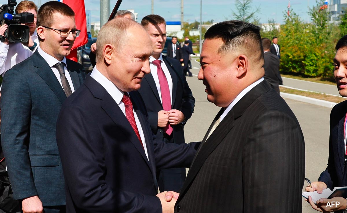 Putin Accepts Kim Jong Un's Invitation To Visit North Korea