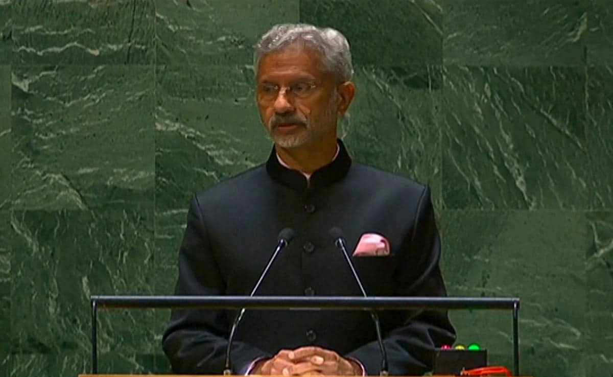 "Response To Terrorism Can't Be…": S Jaishankar At UN Amid Canada Row