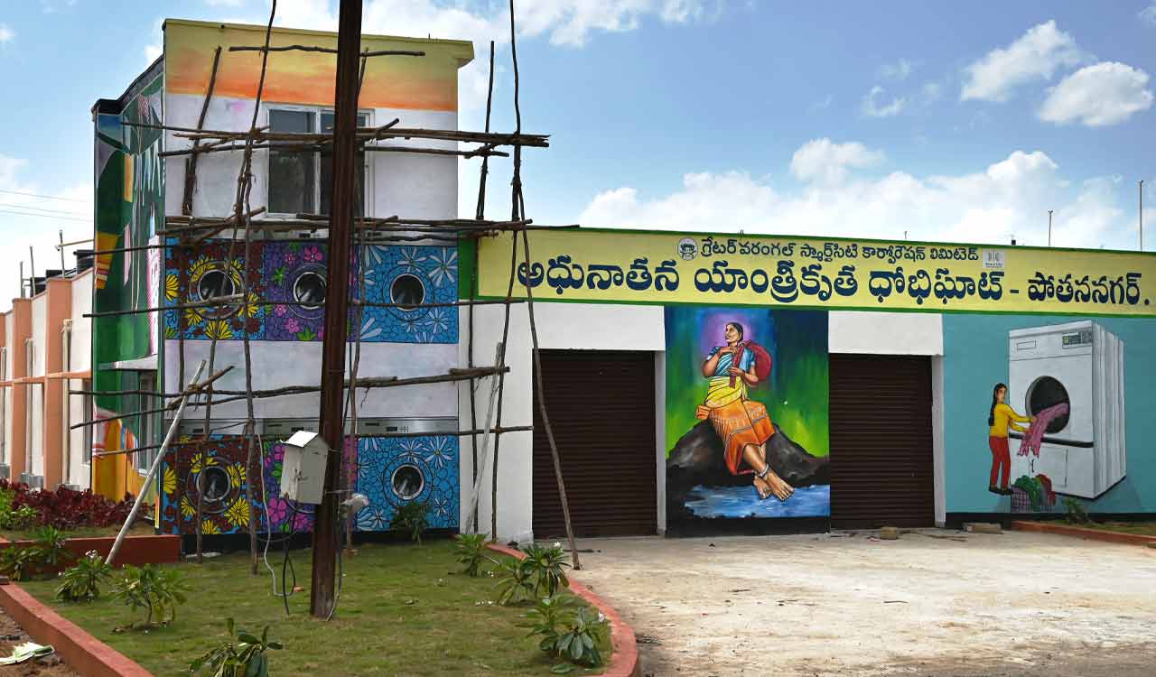 Modern Laundromat set to transform lives of Rajaka community in Warangal