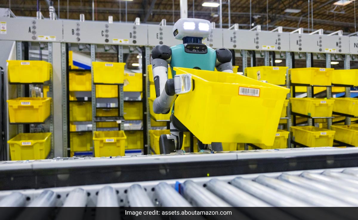 Amazon Launches Humanoid Robots At Warehouses In Automation Push