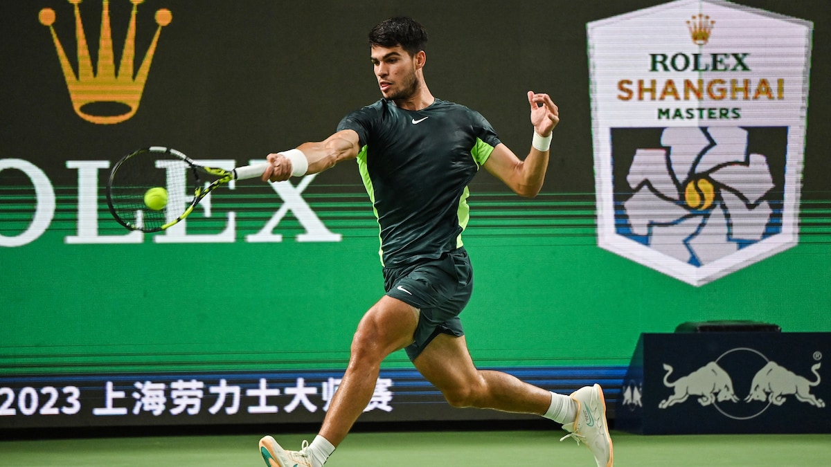 Carlos Alcaraz In, Stefanos Tsitsipas Out Of Shanghai Masters Final 16