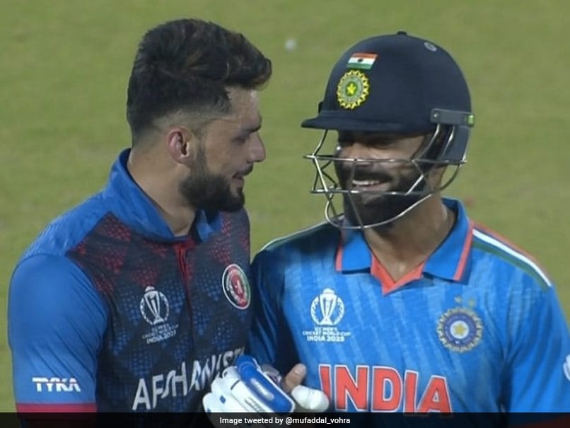 Kohli Buries The Hatchet With Naveen During World Cup Match, And Says…